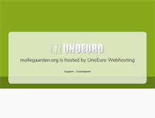 Tablet Screenshot of mollegaarden.org